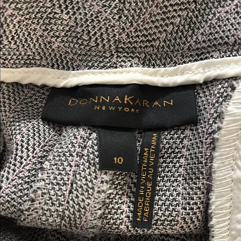 Gray Herringbone Trousers - image 2